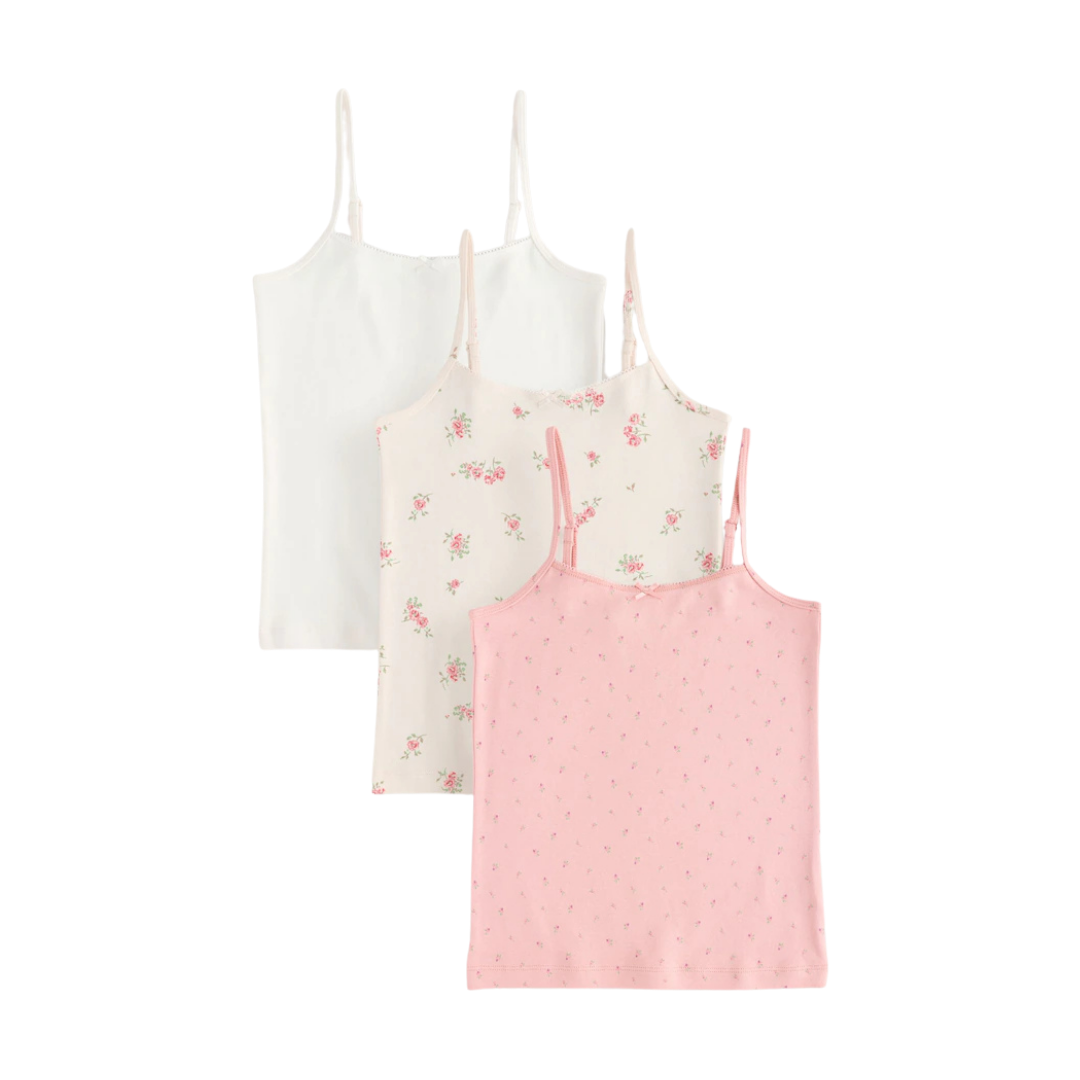Girls camisoles-Pack Of 3